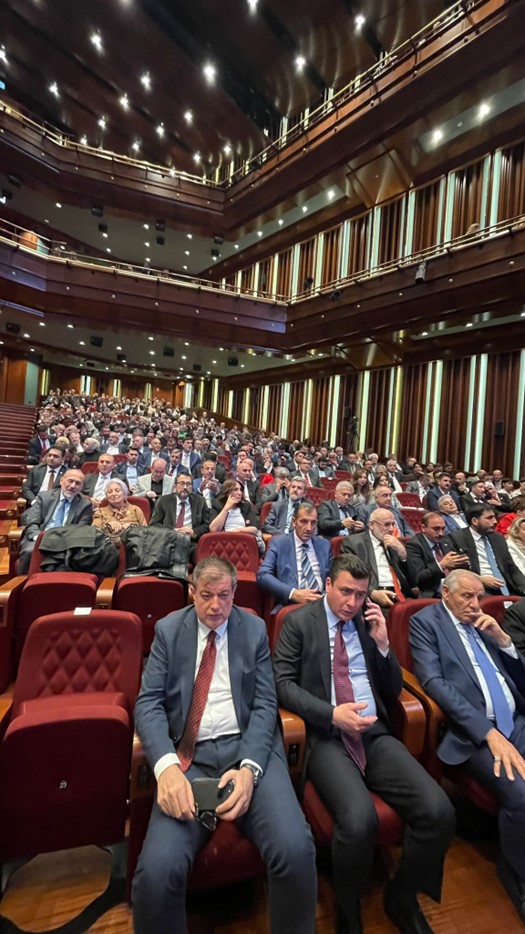 Vakıflar Haftası vesilesiyle Cumhurbaşkanlığı Külliyesi’nde gerçekleştirilen toplantıya vakfımızı temsilen katıldık.